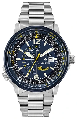 Blue Angels Nighthawk Blue Dial 42MM Eco-Drive BJ7006-56L