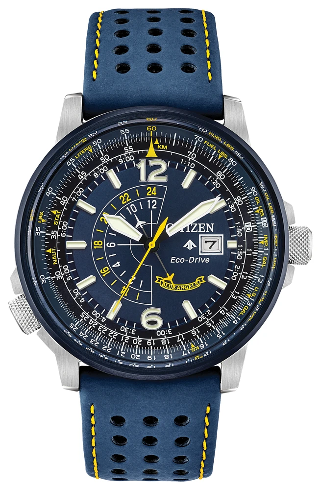 Blue Angels Nighthawk Blue Dial 42MM Eco-Drive BJ7007-02L