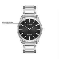 Citizen Stiletto Black Dial 38MM Eco-Drive AR3070-55E