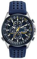 Citizen World Chronograph A-T Blue Angels Blue Dial 43MM Eco-Drive AT8020-03L