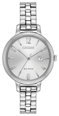 Chandler Silver Dial 31MM Eco-Drive EW2440-53A