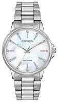 Chandler Mother of Pearl Dial 37MM Eco-Drive FE7030-57D