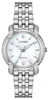 Jolie Mother of Pearl 
Dial 30MM Eco-Drive EM0690-50D