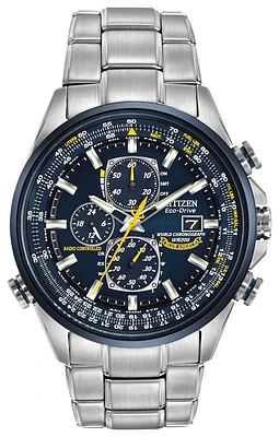 Citizen World Chronograph A-T Blue Angels Blue Dial 43MM Eco-Drive AT8020-54L