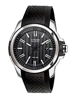 Citizen Action Required Black Dial 45MM Eco-Drive AW1150-07E