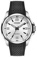 Citizen Action Required Silver Dial 45MM Eco-Drive AW1150-07A