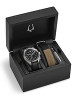 Special Edition Lunar Pilot Black Dial 45MM Quartz 96B251