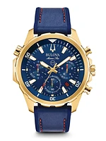 Marine Star Chronograph Blue Dial 43MM Quartz 97B168