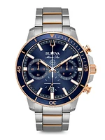 Marine Star Chronograph Blue Dial 45MM Quartz 98B301