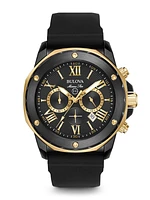 Marine Star Chronograph Black Dial 44MM Quartz 98B278