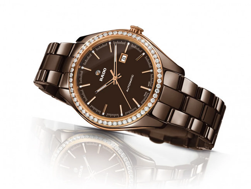 HyperChrome Brown Dial 36MM Automatic Diamonds R32177302