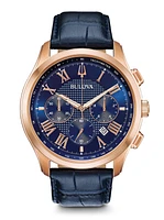 Wilton Blue Dial 47MM Quartz 97B170