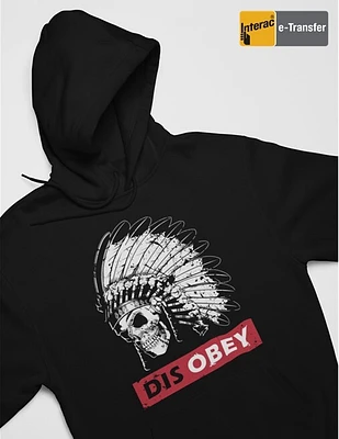 Disobey Skull hoodie