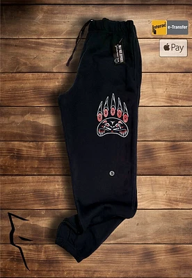 Stronger Together Bear Paw sweatpants - black