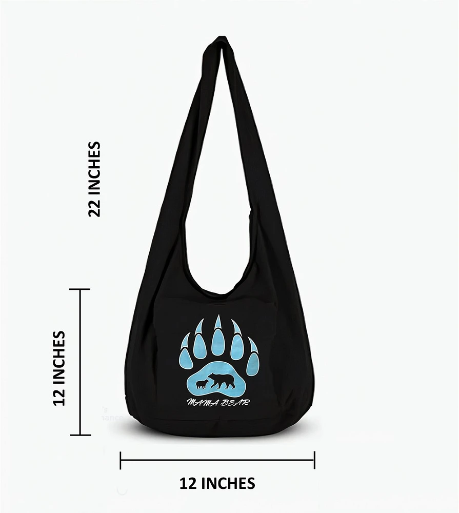 Mama Bear - Canvas Bag - black