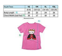 Tansi BK Youth Tee - Pink