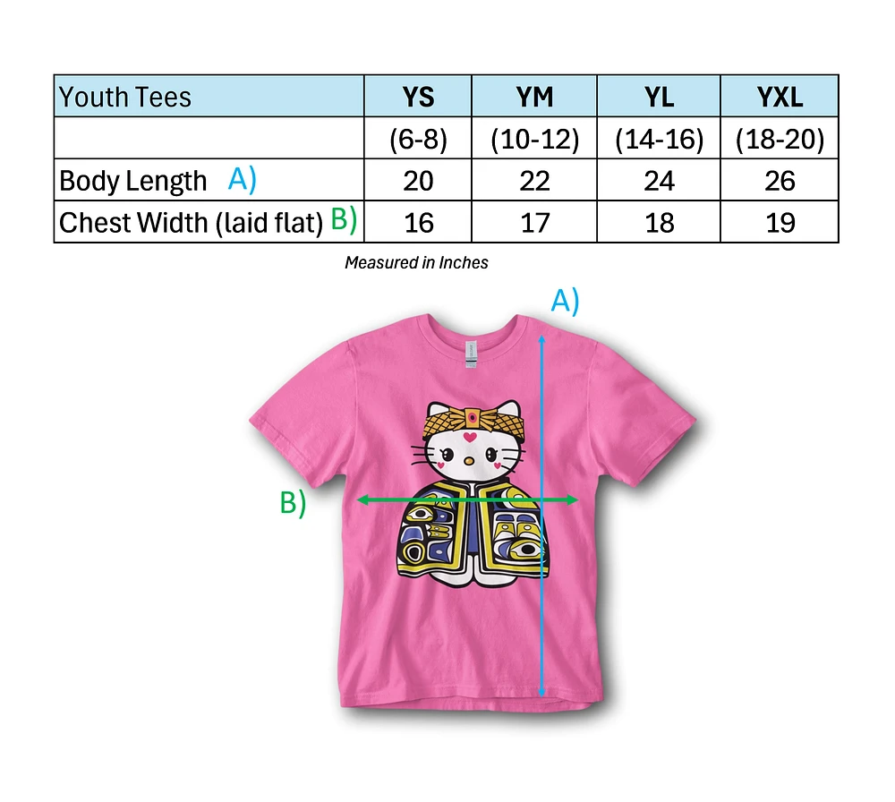 Tansi CHK Youth Tee - Pink