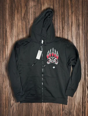 Bear Paw - Adult Zip Hoodie black