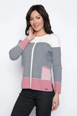 Stripe Sweater Top