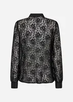 SHEER LACE BLOUSE