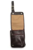 Leather Organizer and gun holder crossbody bag