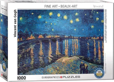 The Starry Night Over The Rhône Vincent van Gogh 1000 Piece Puzzle