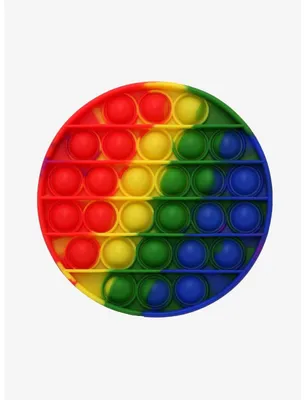 Pop'd Rainbow Disc Bubble Popping Toy
