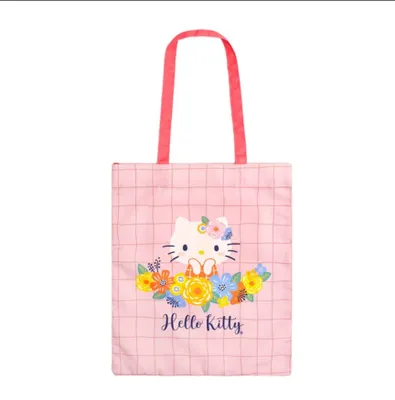 Hello Kitty Flower Tote Bag