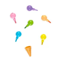 Rainbow Scoops Stacking Erasable Ice Cream Crayons