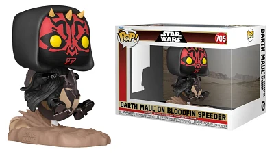 Star Wars : Darth Maul On Bloodfin Speeder 705