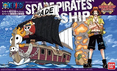 One Piece Grand Ship Collection Spade Pirate Ship