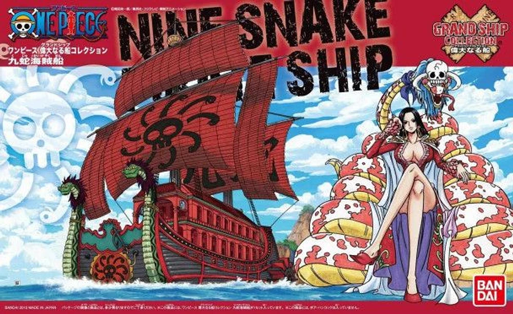 One Piece Grand Ship Collection Nine Snake Pirate Ship