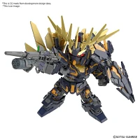 SD Unicorn Gundam O2 Banshee Norn Destroy Mode