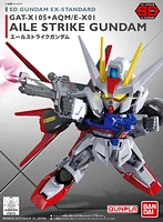 SD Gundam Ex-Standar GAT-X105+AQM/E-X01 Aile Strike Gundam