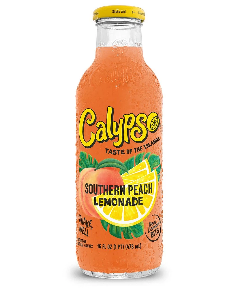 Calypso Southern Peach Lemonade 473ml