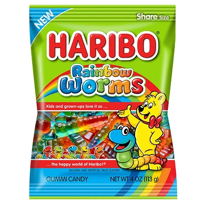 Haribo Rainbow Worms 142g