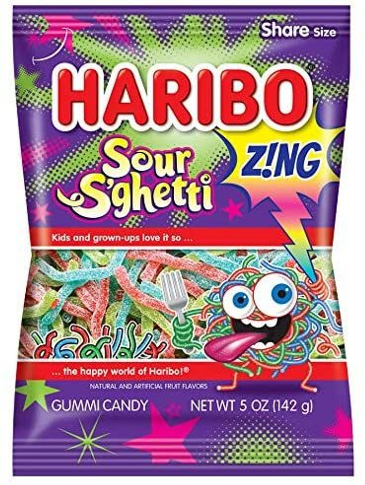 Haribo Sour S'ghetti 142g