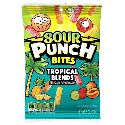 Sour Punch Bites Tropical Blend 142g