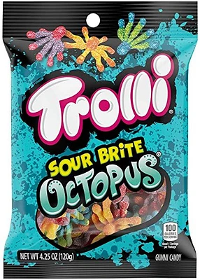 Trolli Sour Brite Octopus 120g