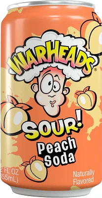 Warheads Sour Peach Soda 355ml