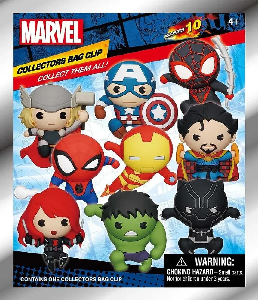 BAG CLIP Marvel Series