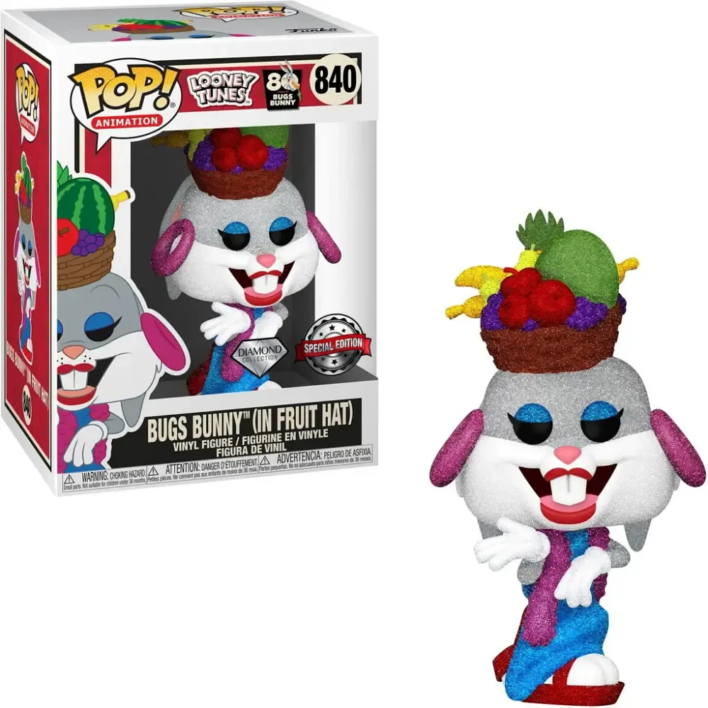 Looney Tunes : Mkp4006 Bugs Bunny With Fruit Hat Diamond SE 840