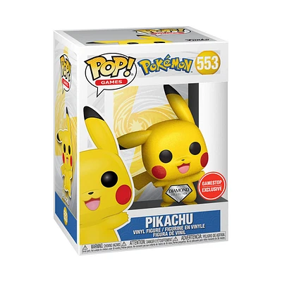 Pokémon : Ct68 Pikachu Diamond Gamestop 553