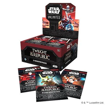 Booster Pack Star Wars Unlimited Twilight Of The Republic