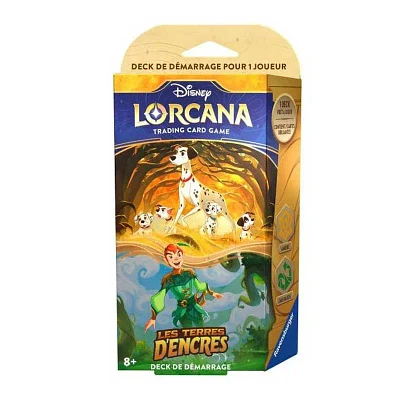 Lorcana Starter Deck Les Terres D'encres Peter Pan Dalmatien (Fr)