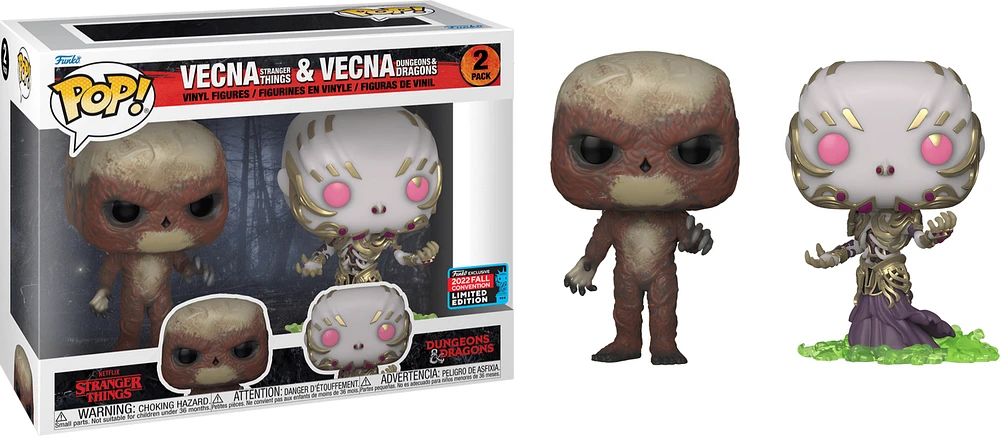Stranger Things : CT758 Vecna Stranger Things & Vecna Dungeons & Dragons 2022 FallCon 2Pack