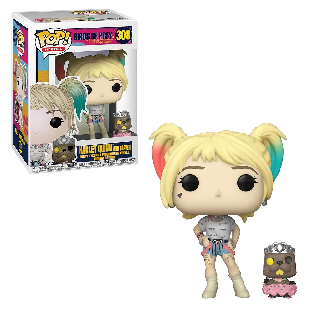 AT1552 Harley Quinn And Beaver 308