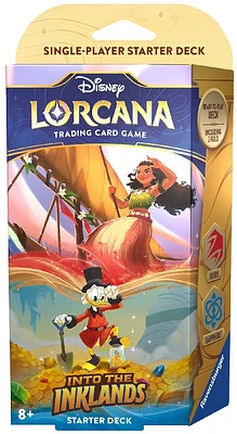 Lorcana Starter Deck Into The Inklands Moana Scrooge