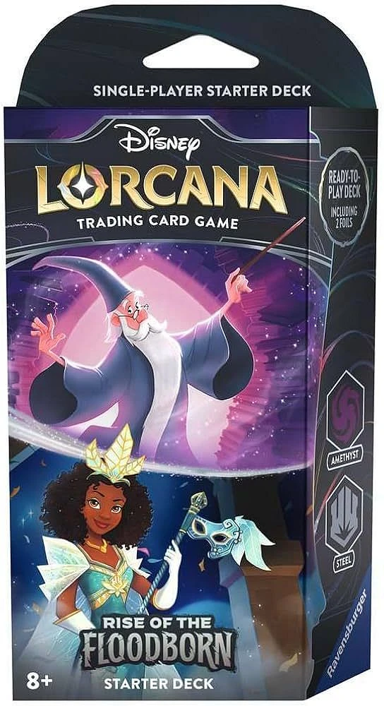 Lorcana Starter Deck Rise Of The Floodborn Merlin Tiana