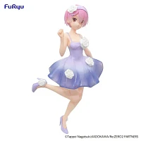 Trio Try It Figure - Ram Flower Dress (Purple)